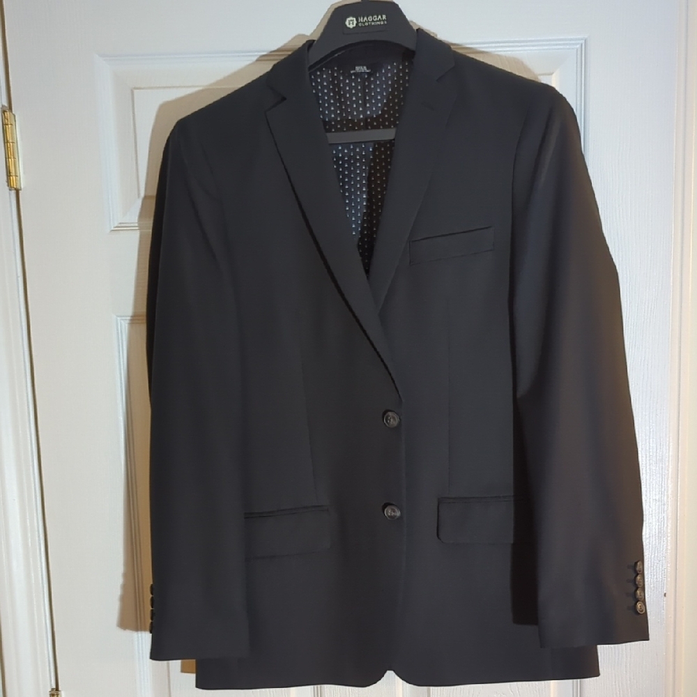 Haggar Classic Black Men's Sport Coat